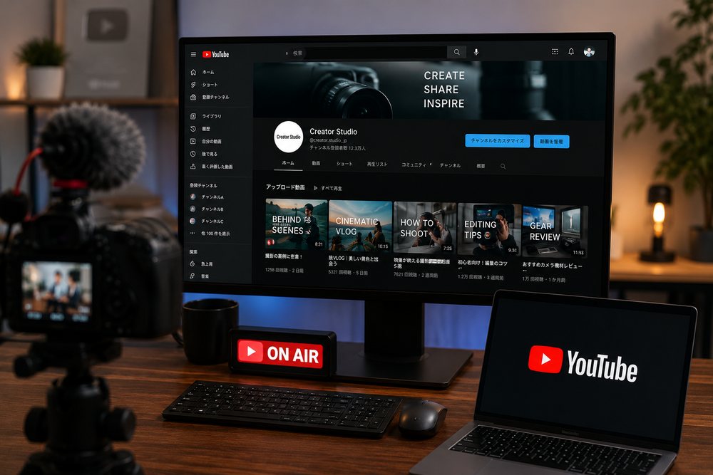 YouTube 他 各種SNS運用